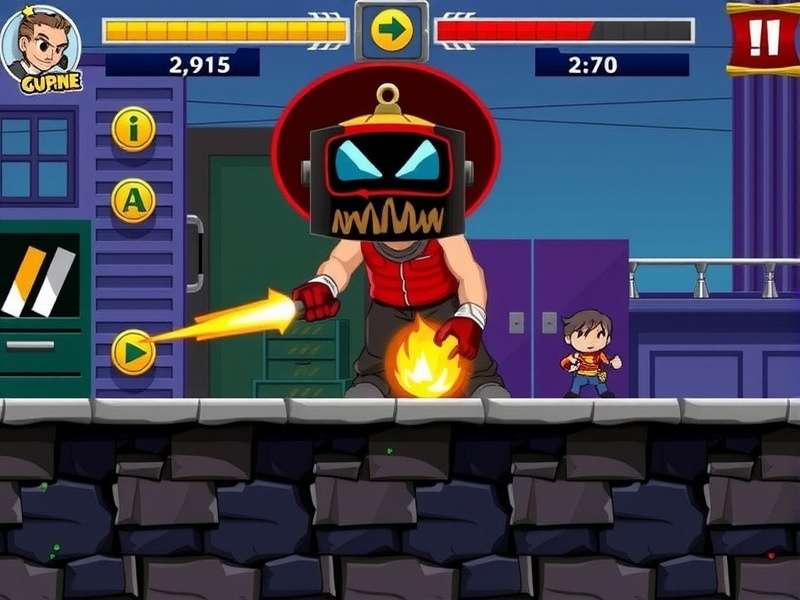 Bangalore Brawler Game Screenshot